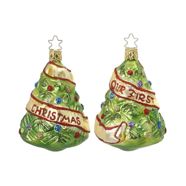 inge-glas-erstes-weihnachten-christbaumschmuck-9-cm image 1