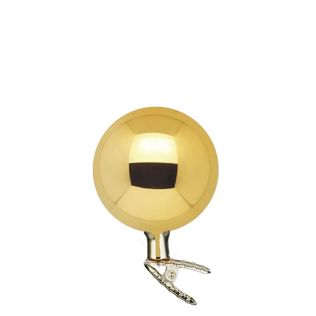 inge-glas-kugeln-auf-clip-inkagold-glanz-glasornament-10-cm image 1
