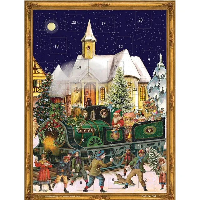 sellmer-verlag-adventskalender-weihnachtszug-papier-adventskalender-gro-format-h image 1