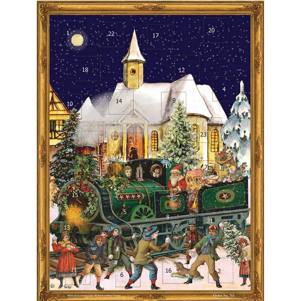 sellmer-verlag-adventskalender-weihnachtszug-papier-adventskalender-gro-format-h image 1