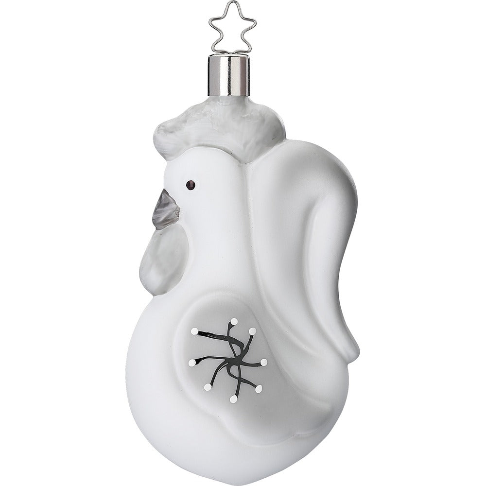 inge-glas-hahn-glas-christbaumschmuck-12-cm-grau image 1