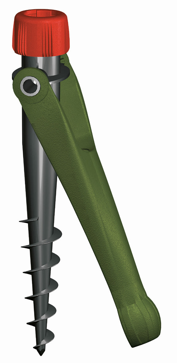 krinner-vario-drill-oliv-bodenanker-f-r-sonnenschirm image 2