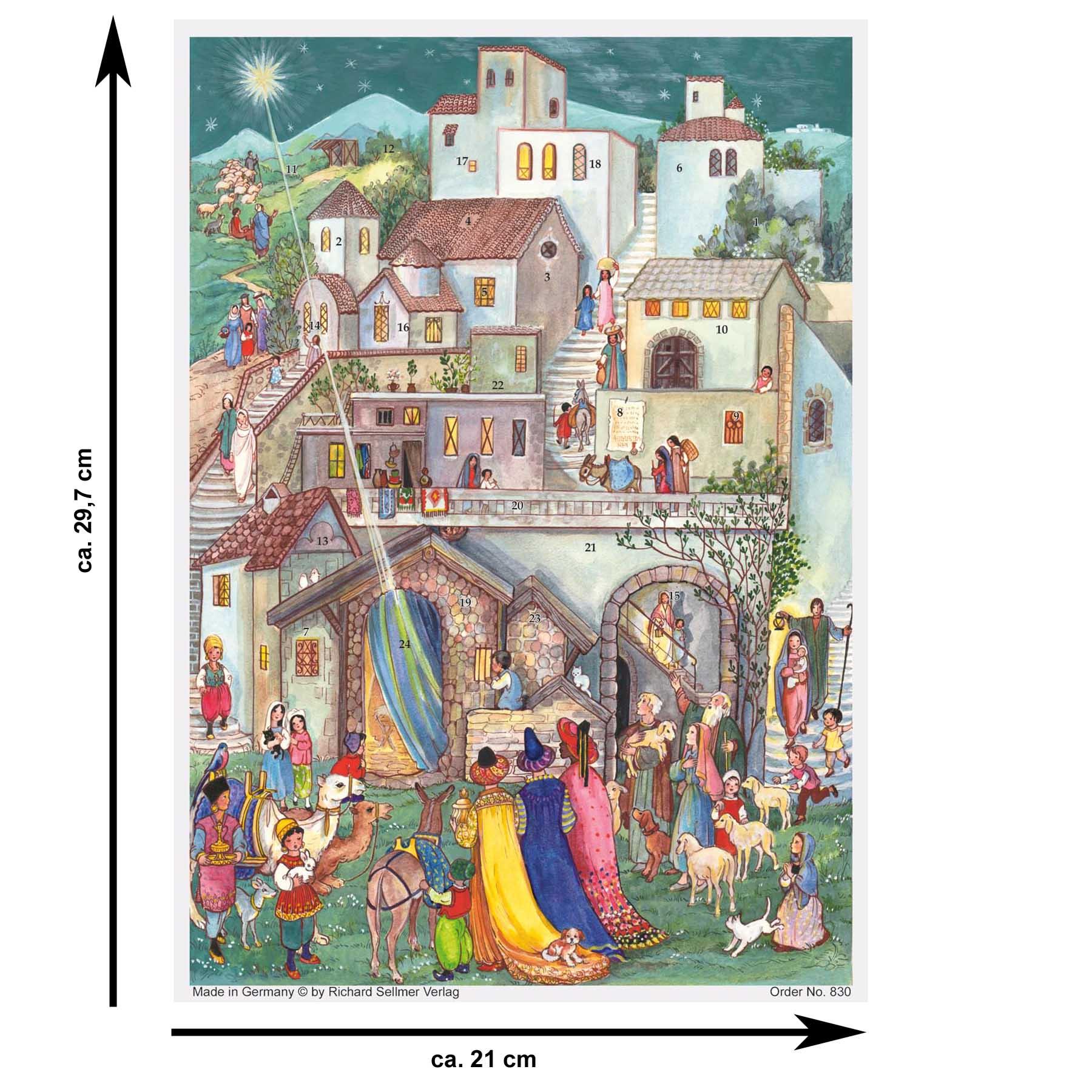 sellmer-verlag-adventskalender-heilige-drei-k-nige-in-bethlehem-a4 image 4