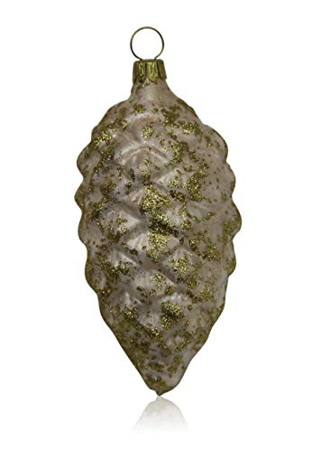 lauschaer-glas-tannenzapfen-eislack-champagner-mit-dekor-4-st-ck image 8