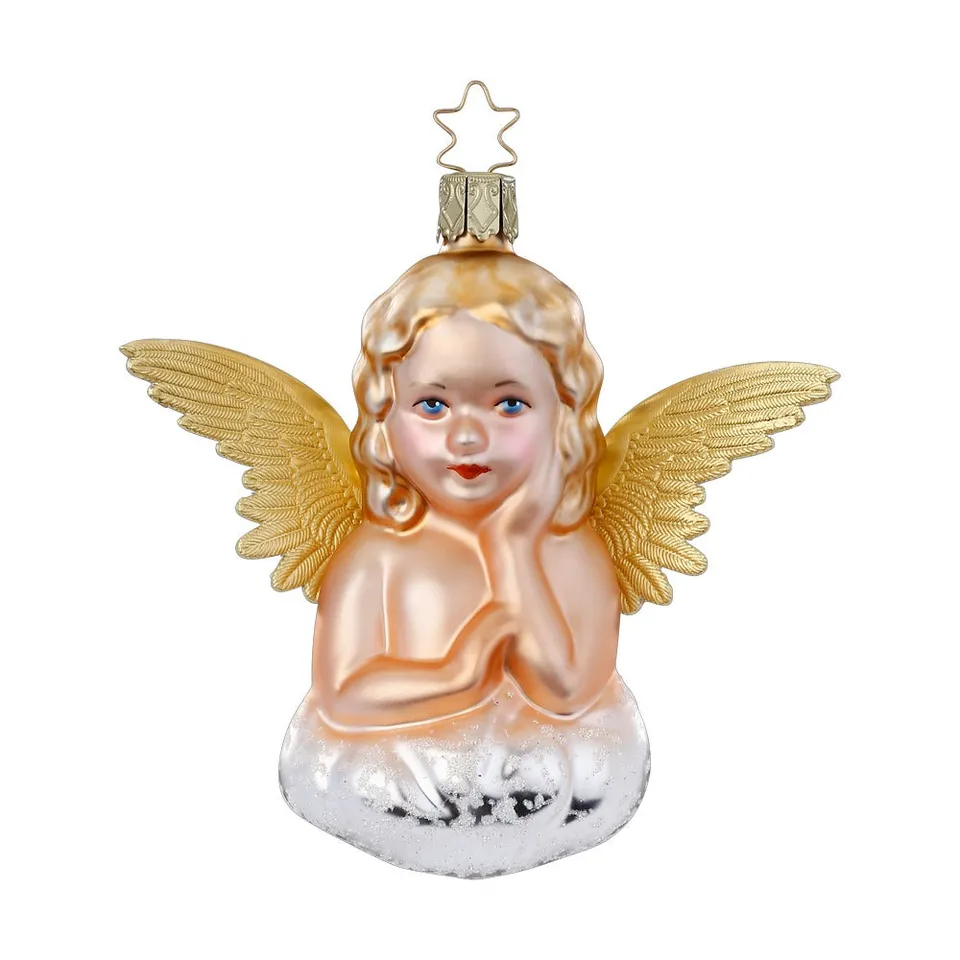 inge-glas-schutzengel-christbaumschmuck-10-5-cm-gold image 1