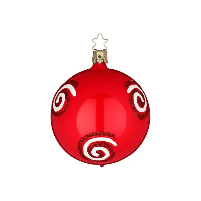 inge-glas-bonbon-traum-christbaumkugel-glas-8-cm-rot-perlmutt image 1
