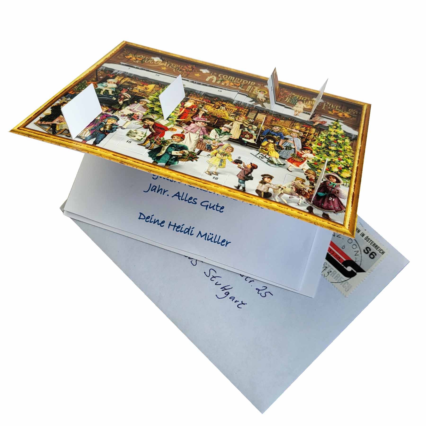 sellmer-verlag-postkarten-adventskalender-viktorianischer-laden-adventskalender- image 2