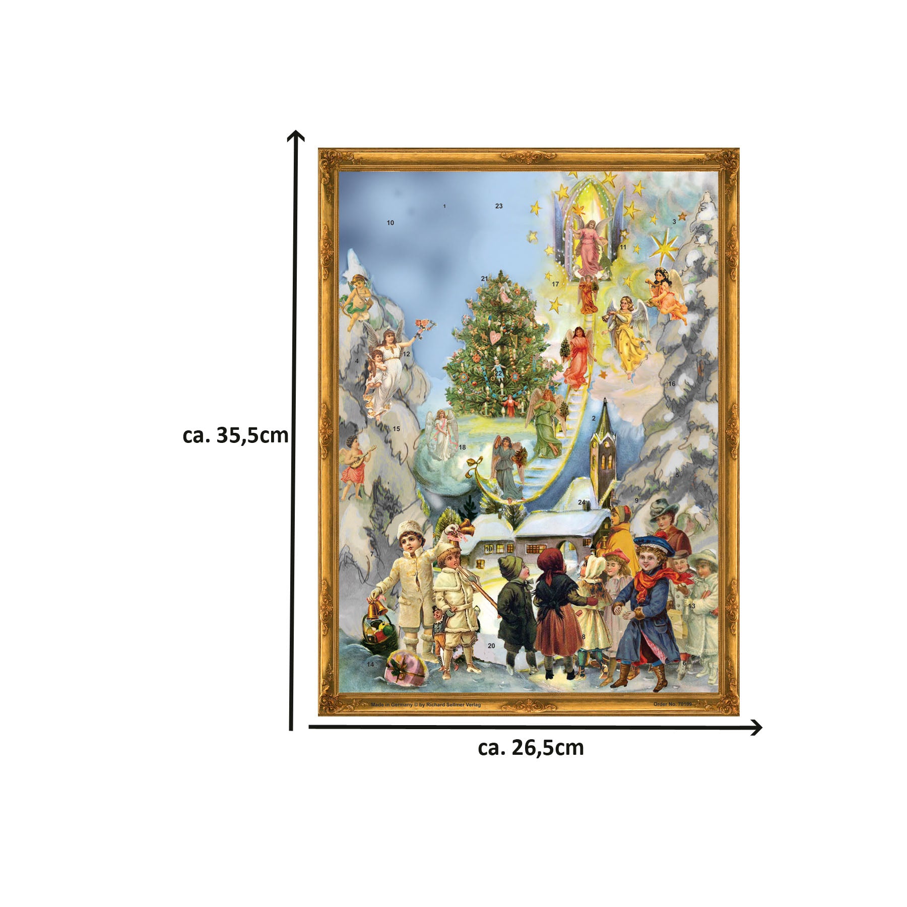 sellmer-verlag-adventskalender-auf-der-himmelsleiter-gro-format-engel image 6