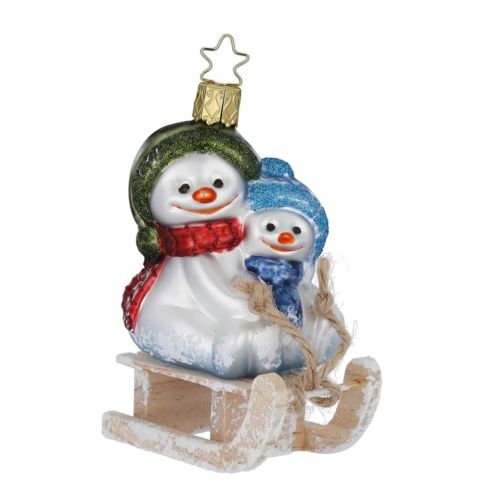 inge-glas-schlittenspa-glas-figur-anh-nger-10-5-cm-wei image 1