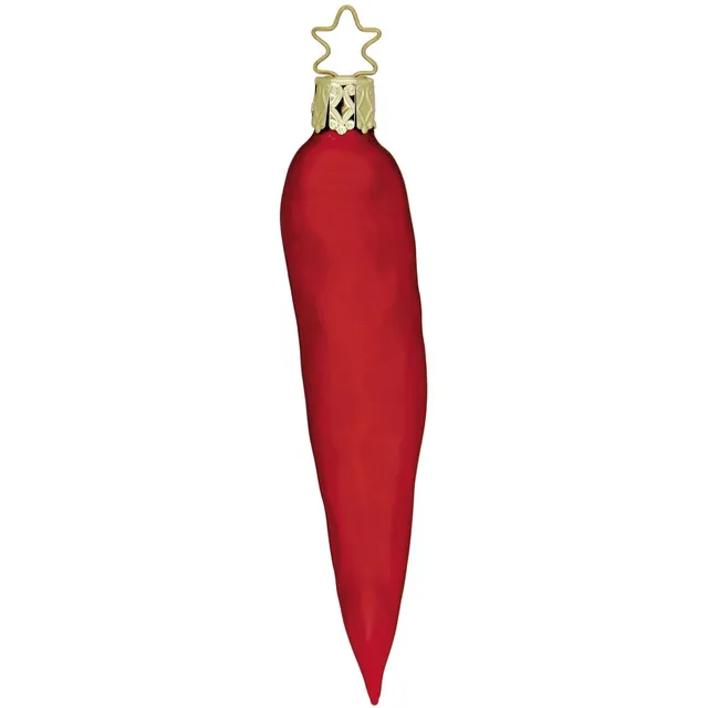 inge-glas-scharfe-schote-christbaumschmuck-glas-12-cm image 1