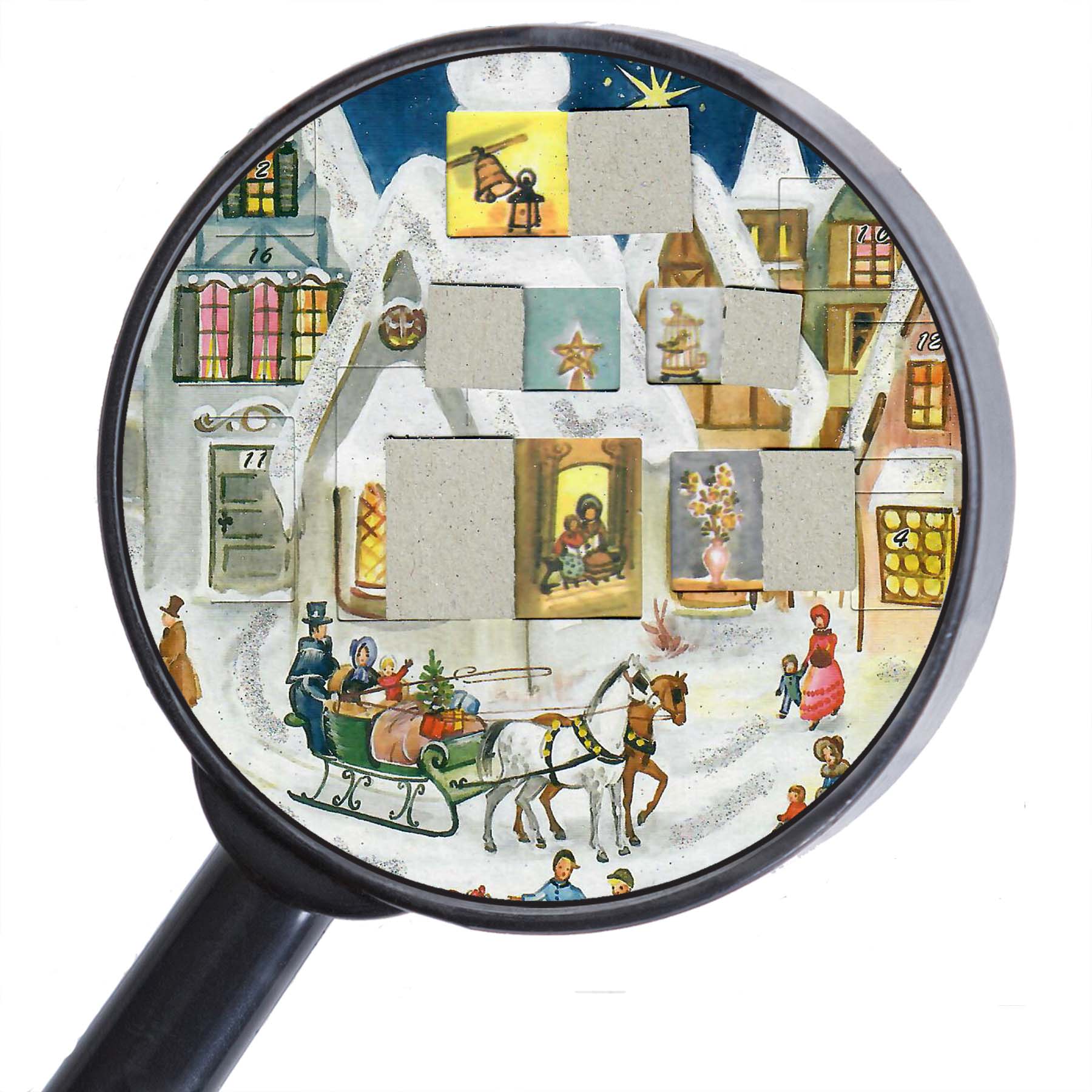 sellmer-verlag-adventskalender-a4-eislauffreuden-vergangener-zeiten-25-t-rchen image 3