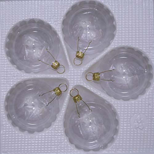 lauschaer-glas-christbaumkugeln-klarglas-6cm-5-st-ck-mit-schmuckh-tchen-mundgebl image 6