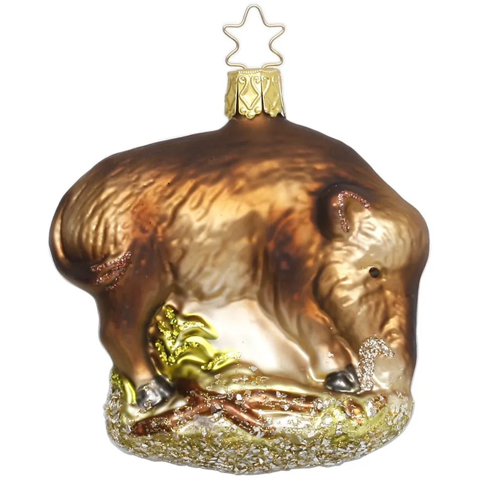 inge-glas-wildschwein-glasfigur-weihnachtsschmuck-8-5-cm image 1