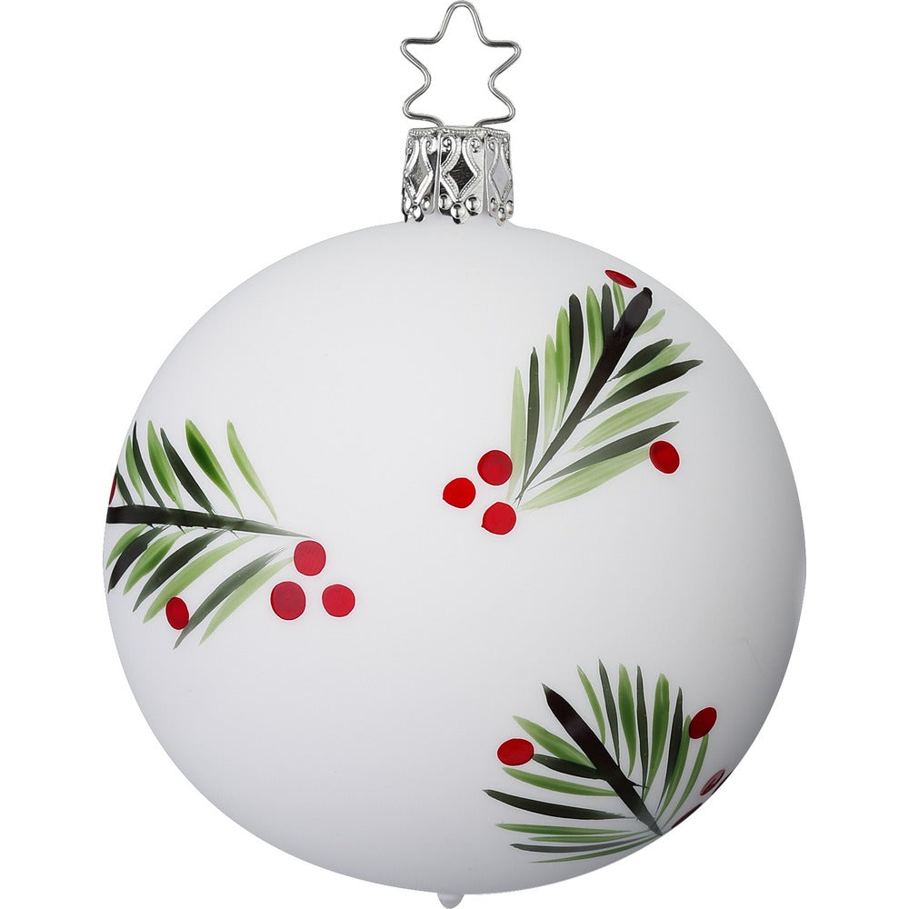 inge-glas-tannenzweige-christbaumkugel-glas-8-cm image 1