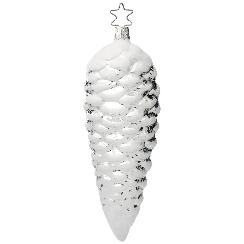 inge-glas-tannenzapfen-silber-18-cm image 1