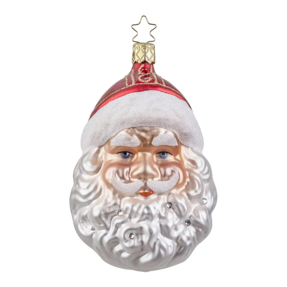 inge-glas-funkelnder-weihnachtsmann-glasfigur-11-5-cm image 1