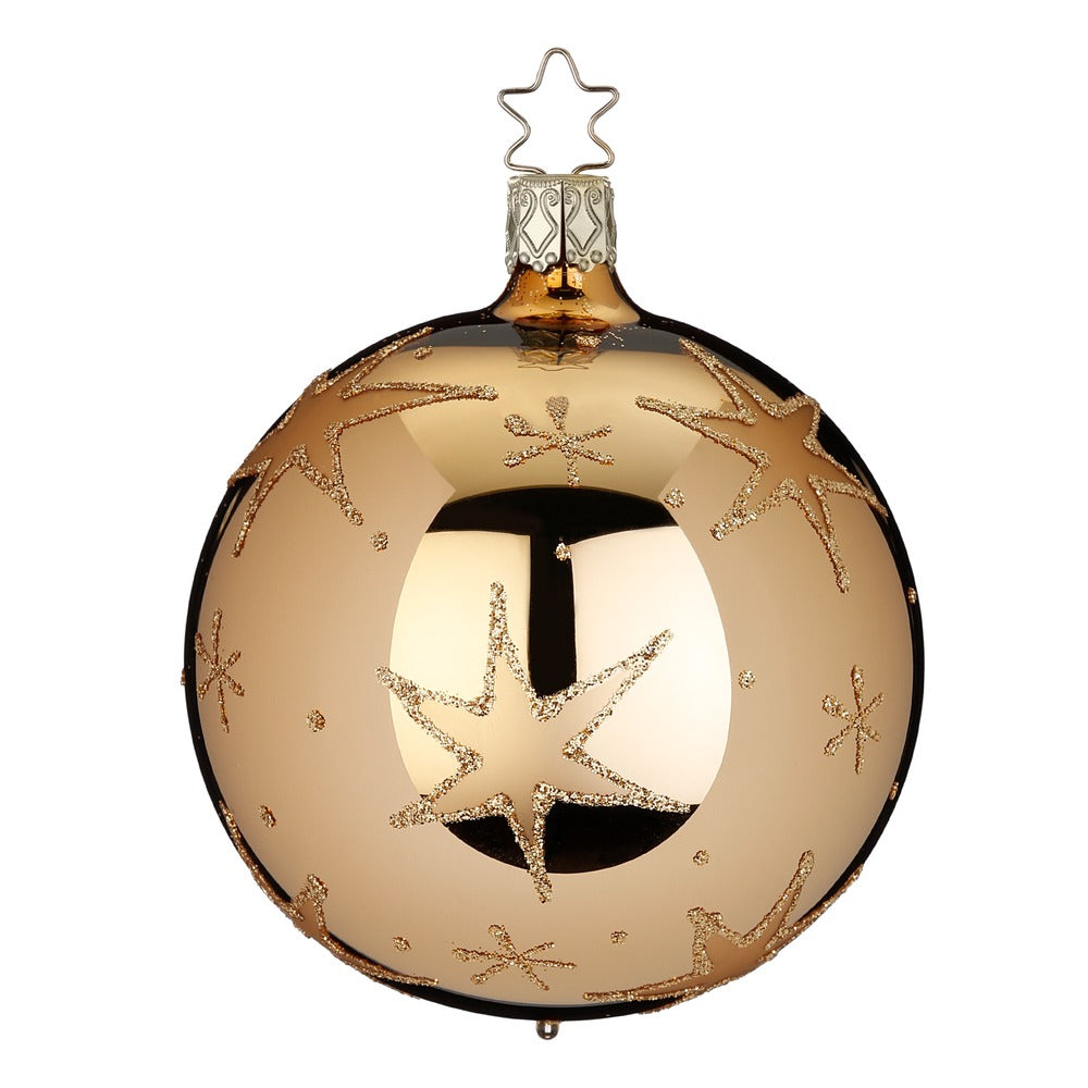 inge-glas-funkelnde-sterne-christbaumkugel-glas-10-cm image 1