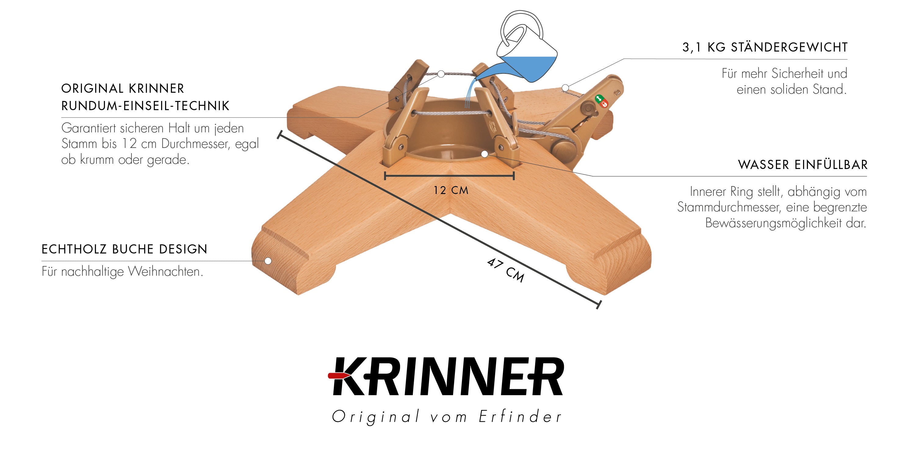 krinner-t-lz-buchenholz-christbaumst-nder-2-5-m image 8