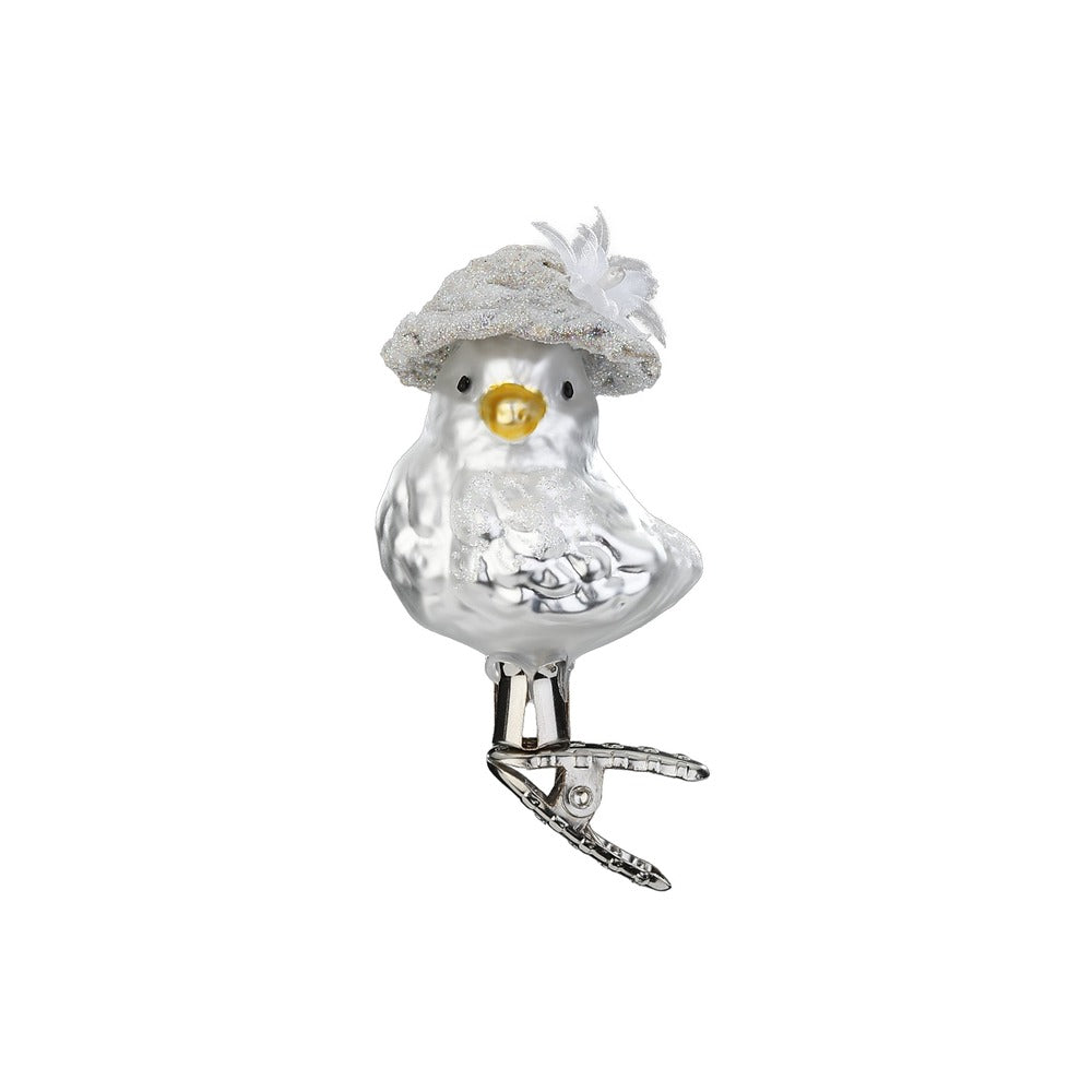 inge-glas-manufaktur-vogel-braut-christbaumanh-nger-glas-6-5-cm-wei image 1