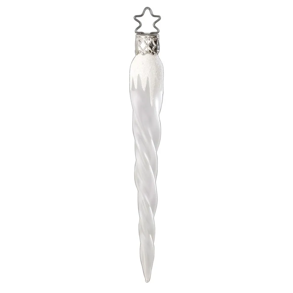 inge-glas-frostiger-zapfen-glas-christbaumschmuck-13-5-cm-wei image 1