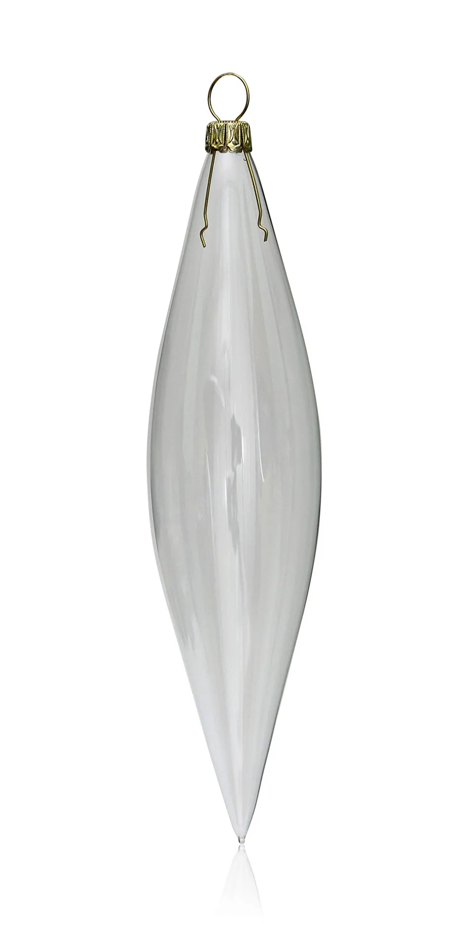 lauschaer-glas-christbaumschmuck-oliven-klarglas-mit-schmuckh-tchen-4-st-ck-mund image 1