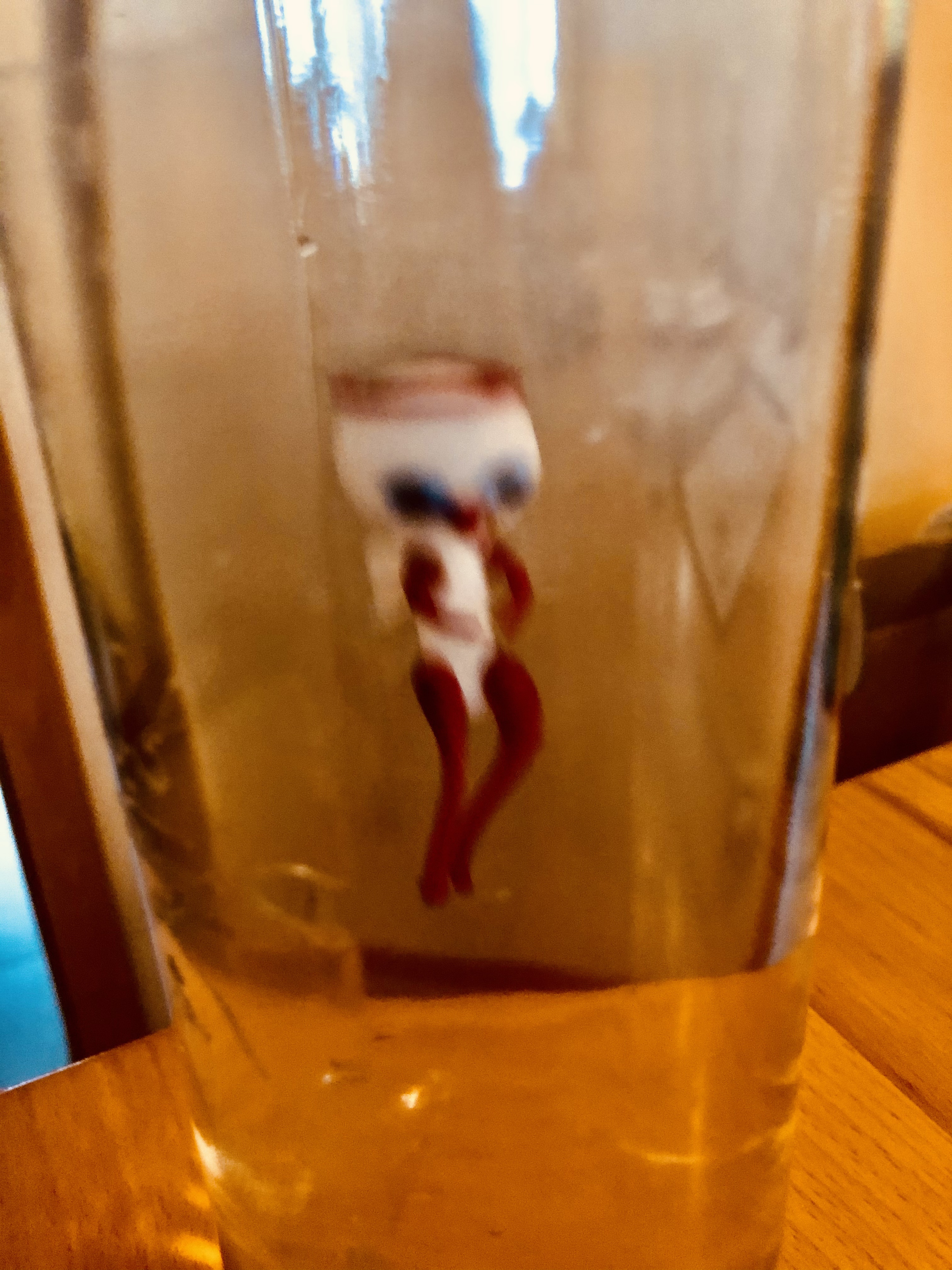 Zuckersüß auf der Flasche