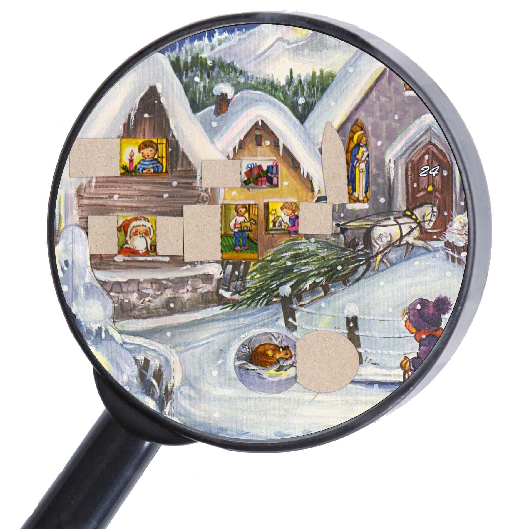 sellmer-verlag-panorama-adventskalender-es-schneit-21-x-65-cm image 5