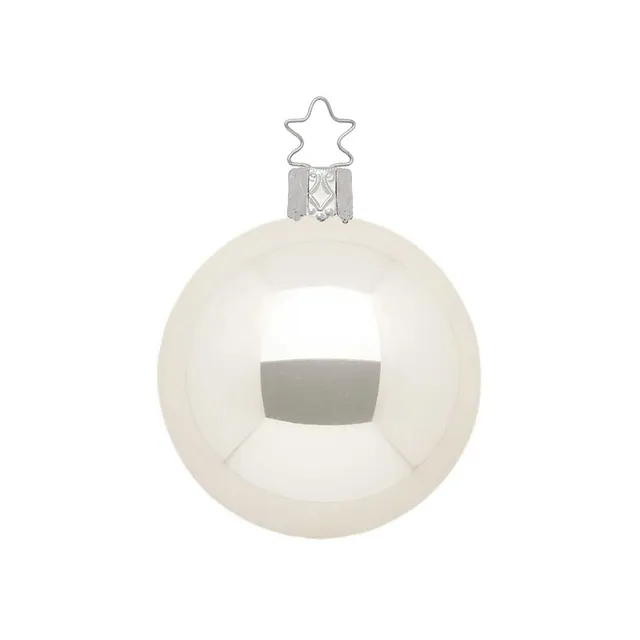 inge-glas-kugel-champagner-opal-glas-baumkugel-12-cm image 1