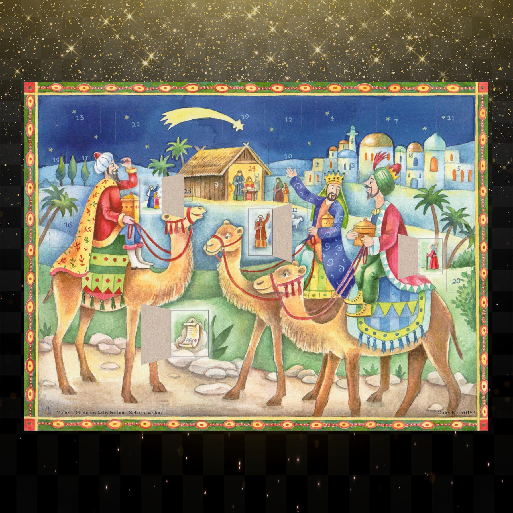 sellmer-verlag-adventskalender-heilige-drei-k-nige-bringen-gaben image 2