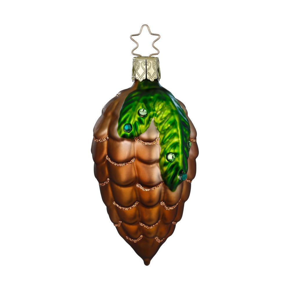 inge-glas-funkelnder-zapfen-glasanh-nger-9-cm image 1