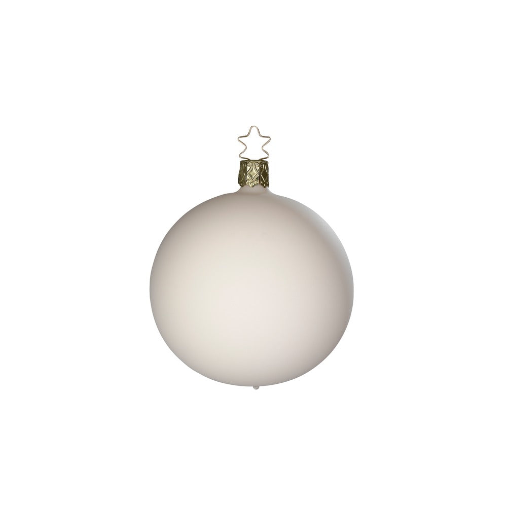 inge-glas-kugel-creme-samt-10-cm-christbaumkugel-glas image 2