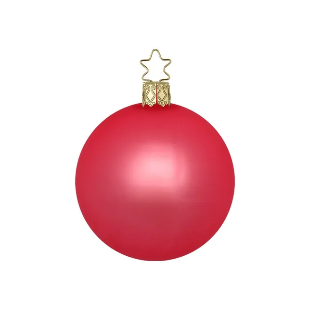 inge-glas-kugel-pfingstrose-matt-12-cm-christbaumkugel-aus-glas image 1