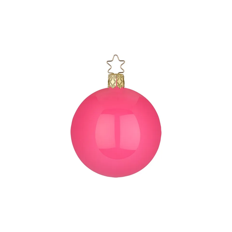 inge-glas-kugeln-pink-emaille-10-cm-christbaumkugeln-glas image 1