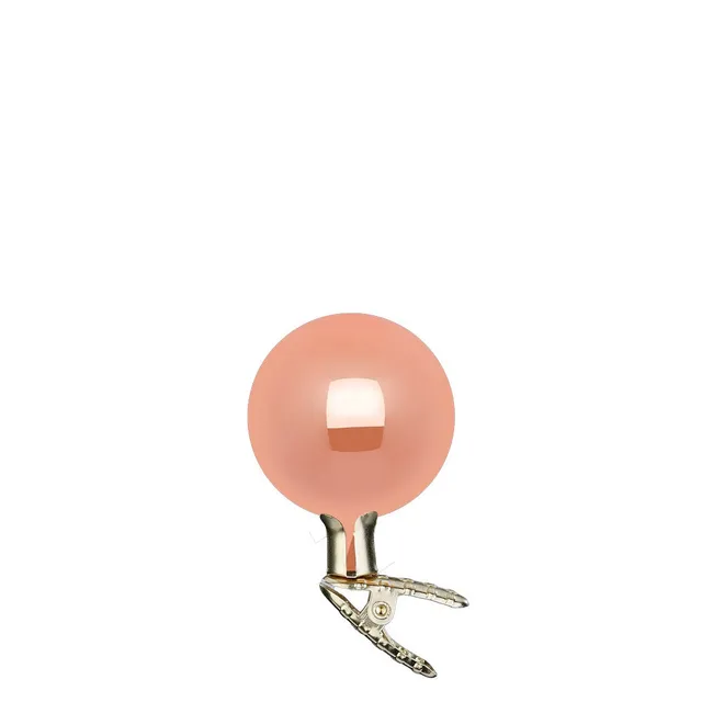 inge-glas-kugeln-auf-clip-christbaumschmuck-6-cm-apricot-opal image 1