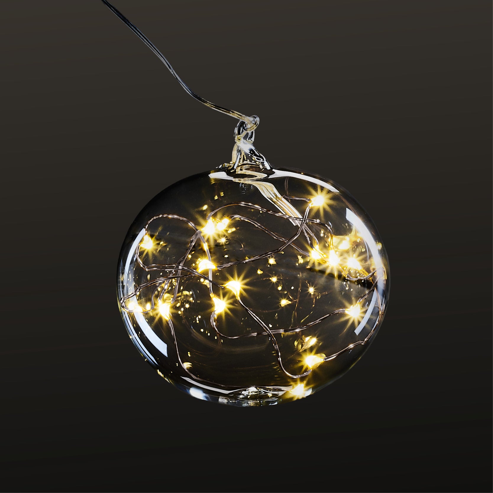 krinner-lumix-light-ball-m-klar-glas-led-christbaumkugel image 1