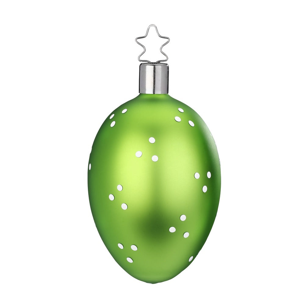 inge-glas-mini-punkte-christbaumkugel-glas-8-cm-gr-n image 1