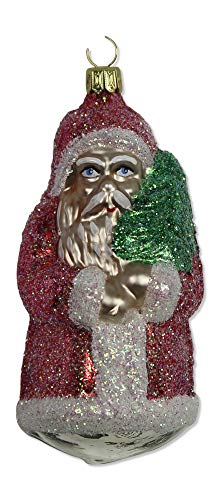 lauschaer-glas-christbaumschmuck-gro-er-weihnachtsmann-rot-mundgeblasen image 6