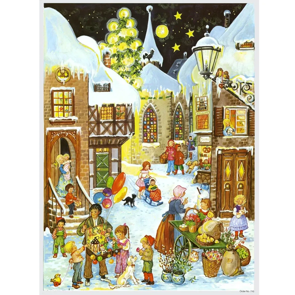 sellmer-verlag-adventskalender-wir-gehen-auf-den-markt-gro-format-hoch image 1