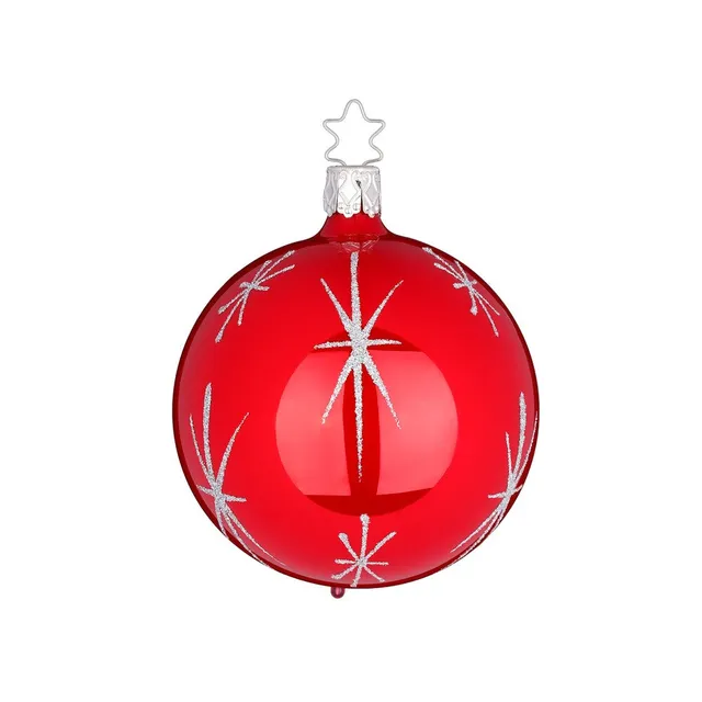 inge-glas-sternentanz-christbaumkugel-glas-rot-6-cm image 1