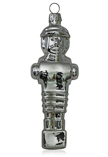 lauschaer-glas-christbaumschmuck-kickerfigur-silber-glanz-3-st-ck-mundgeblasen image 5