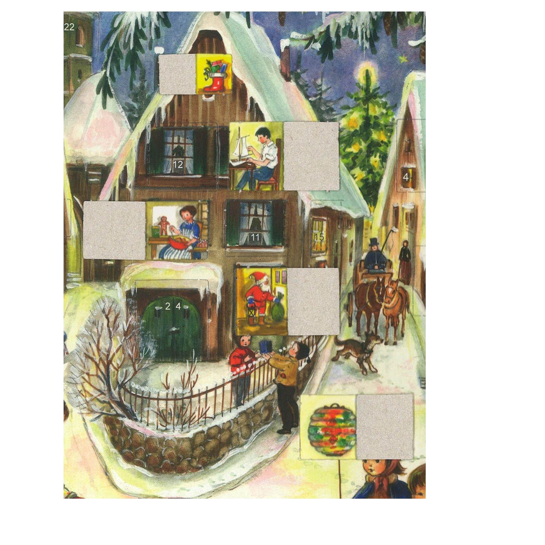 sellmer-verlag-adventskalender-a4-weihnachten-im-dorf-papier-adventskalender-hoc image 3