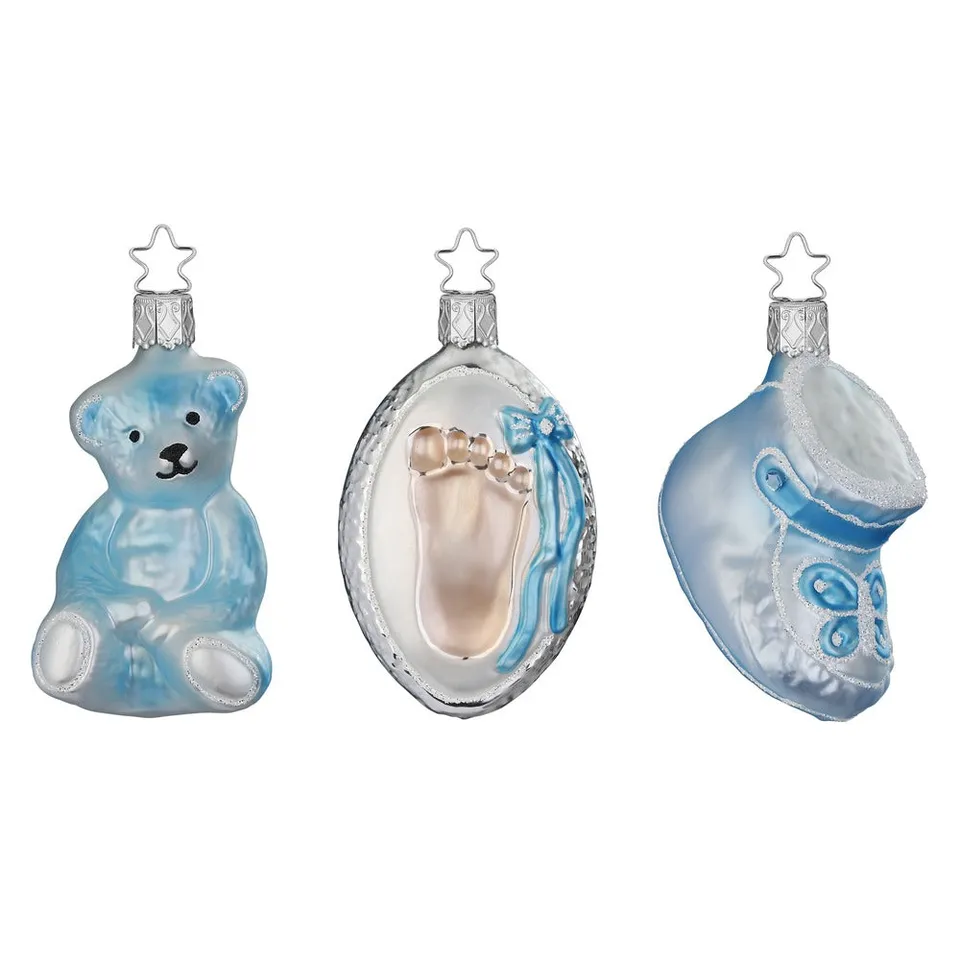 inge-glas-willkommen-baby-blau-glas-set-8-cm-3-st-ck-2 image 1