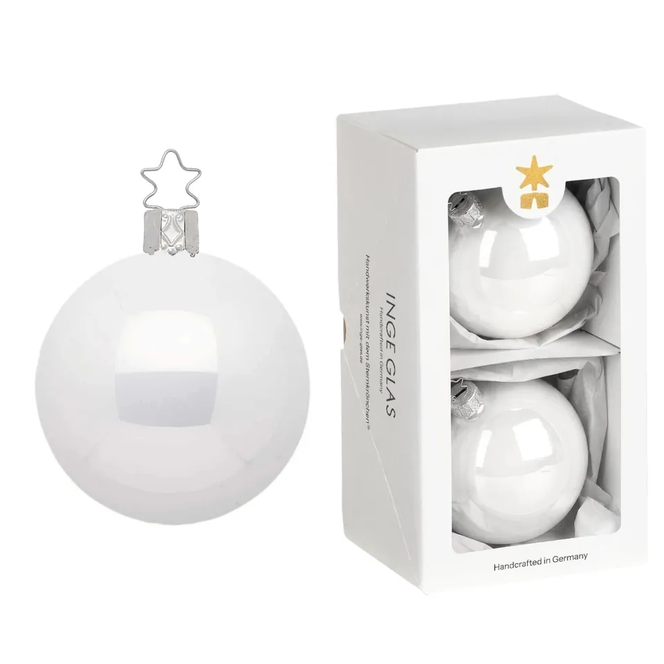 inge-glas-manufaktur-kugel-porzellanwei-opal-christbaumkugel-glas-10-cm image 1