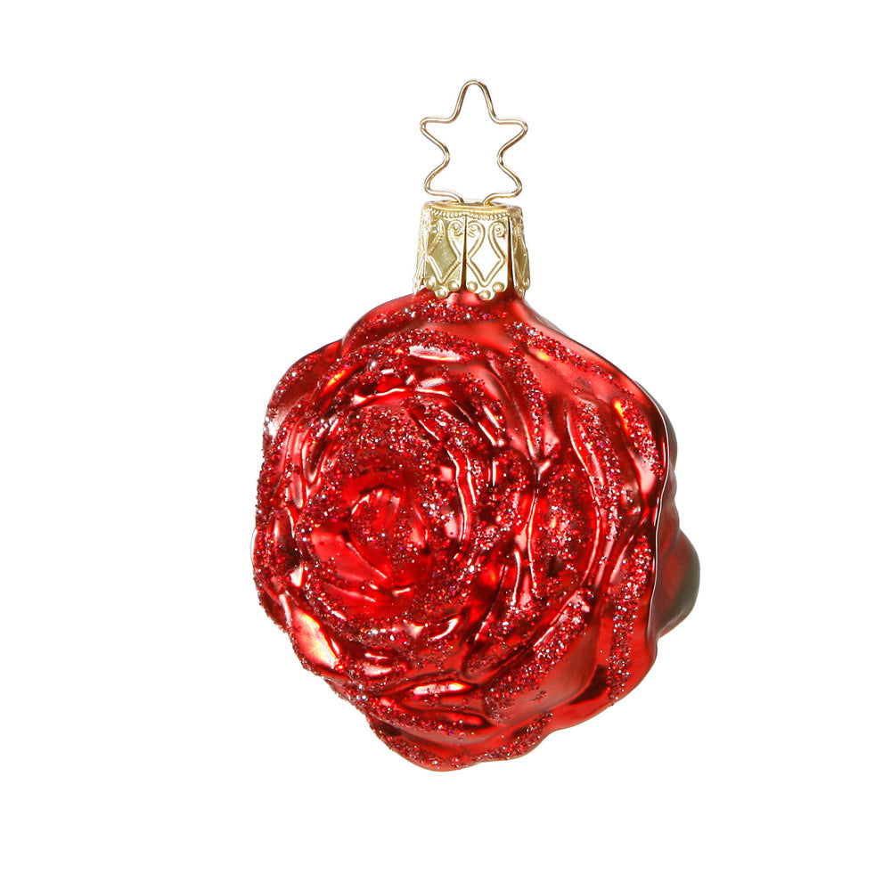 inge-glas-manufaktur-rose-rot-glas-weihnachtsanh-nger-6-5-cm image 1