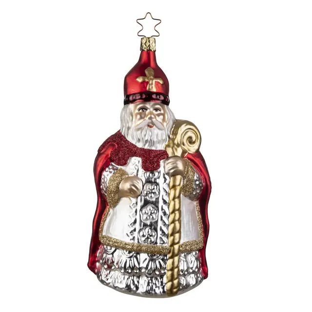 inge-glas-bischof-glasfigur-christbaumschmuck-19-cm image 1