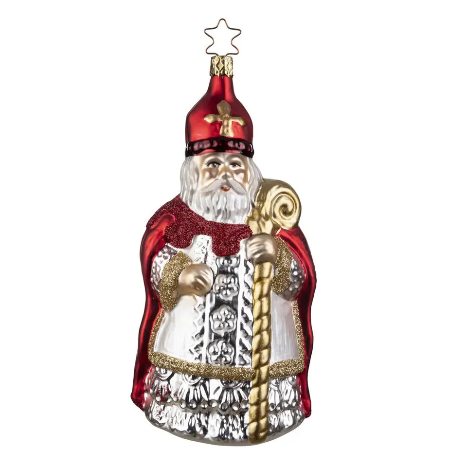 inge-glas-bischof-glasfigur-christbaumschmuck-19-cm image 1