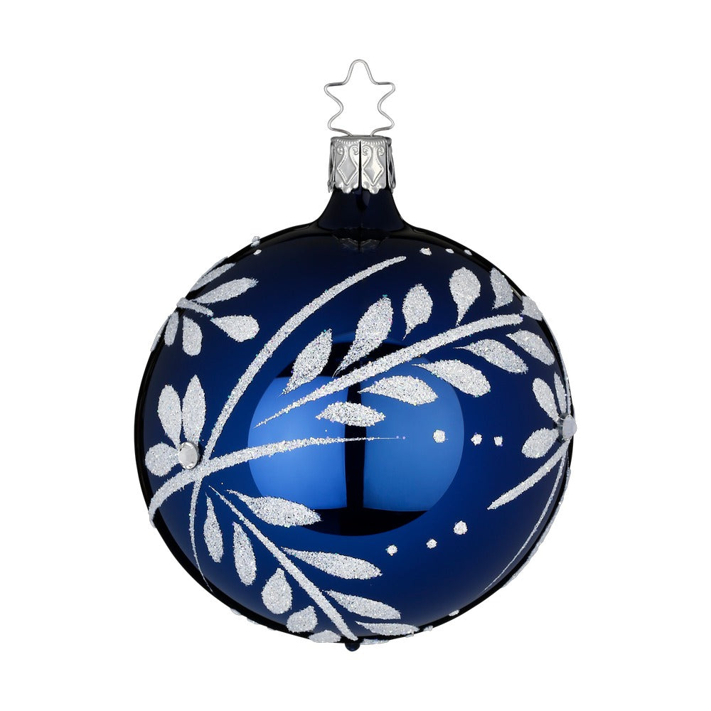 inge-glas-bl-tterfunkeln-christbaumkugel-glas-8-cm-2 image 1