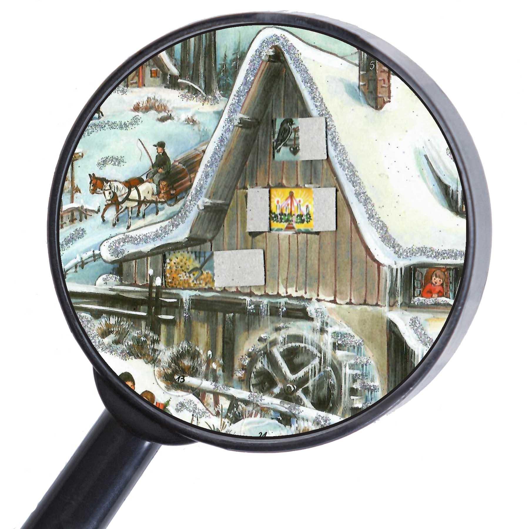 sellmer-verlag-adventskalender-a4-an-der-m-hle-hochformat-weihnachtliches-dorfmo image 4