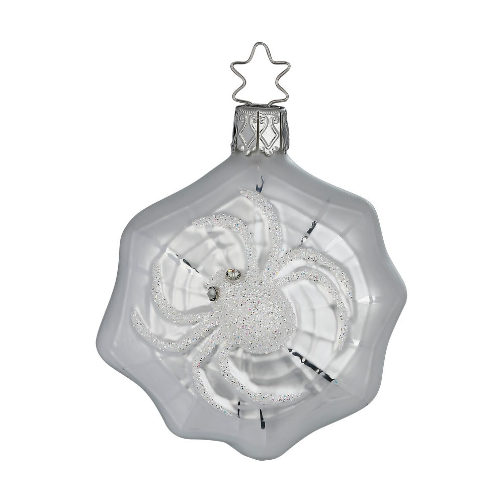 inge-glas-weihnachtsspinne-glas-anh-nger-7-5-cm-wei image 1