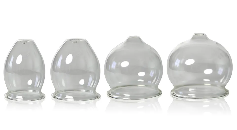 lauschaer-glas-feuer-schr-pfgl-ser-4er-set-45-52-60-70-mm-mundgeblasen image 1